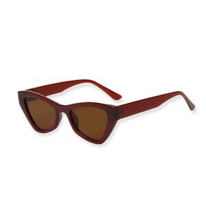 🆕Brown Cat Eye Brown Tinted Lens Sunglasses